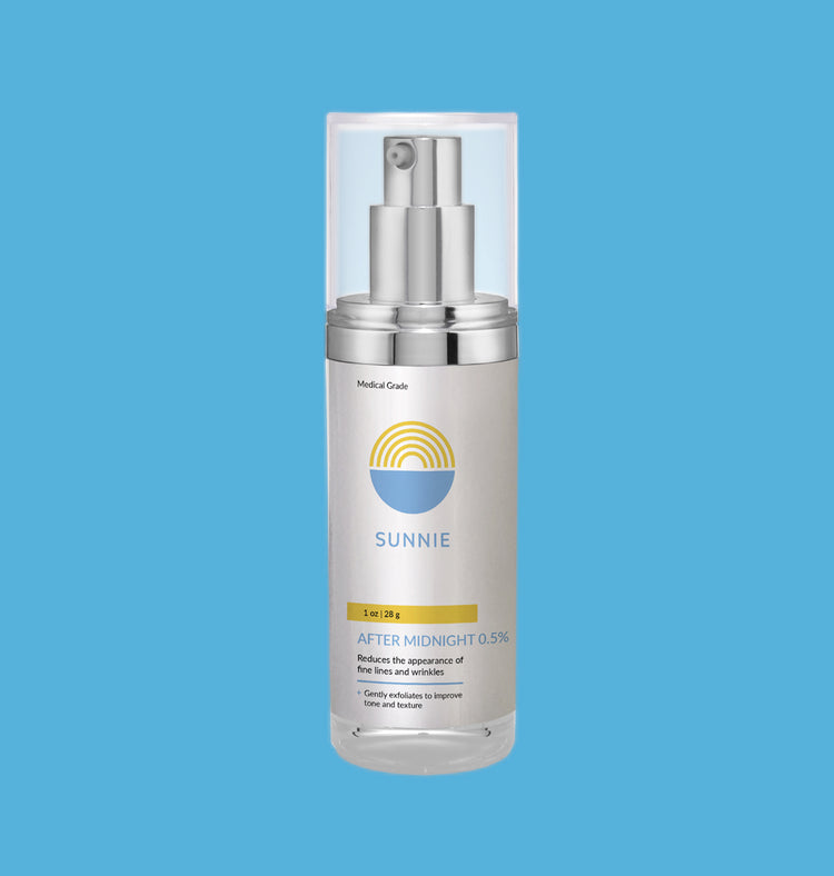 After Midnight: .5% Restorative Night Cream with Retinol (.5%)