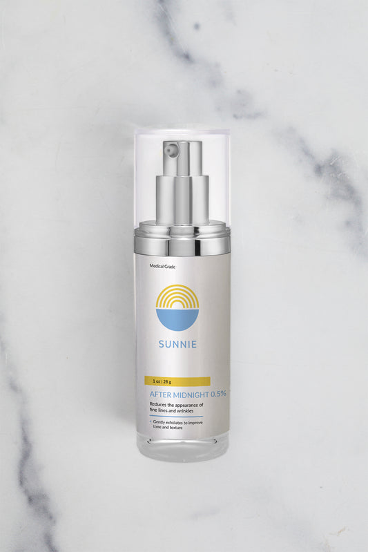 After Midnight: .5% Restorative Night Cream with Retinol (.5%)