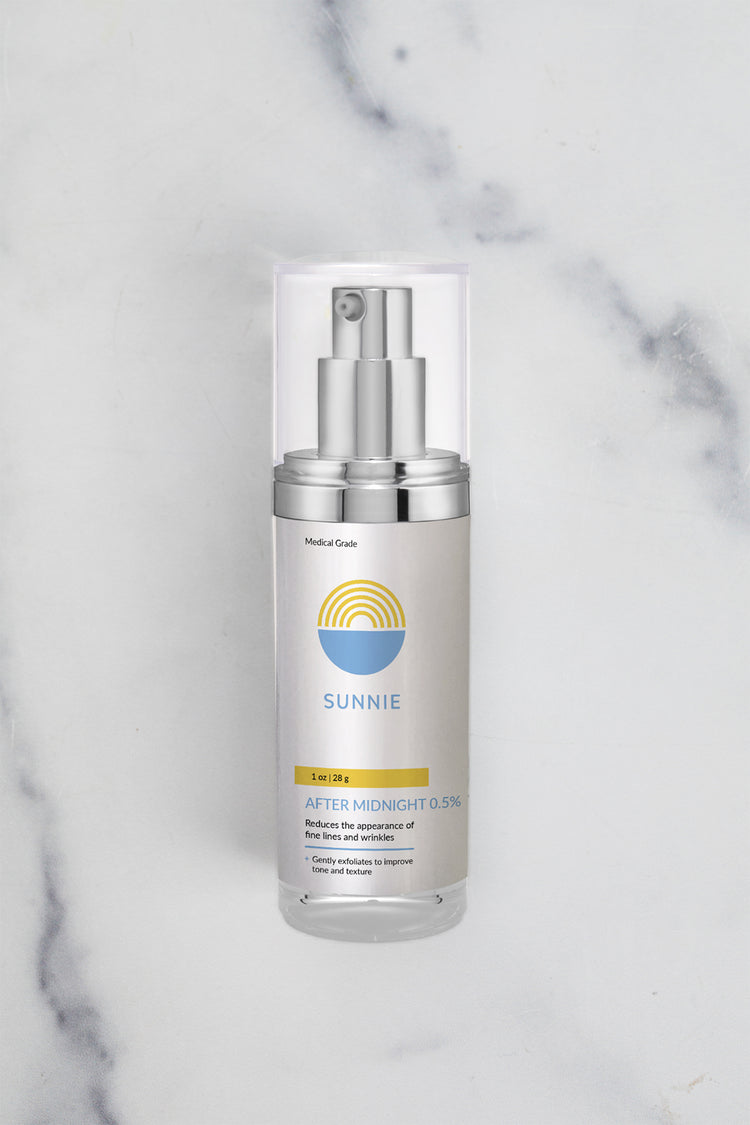 After Midnight: .5% Restorative Night Cream with Retinol (.5%)