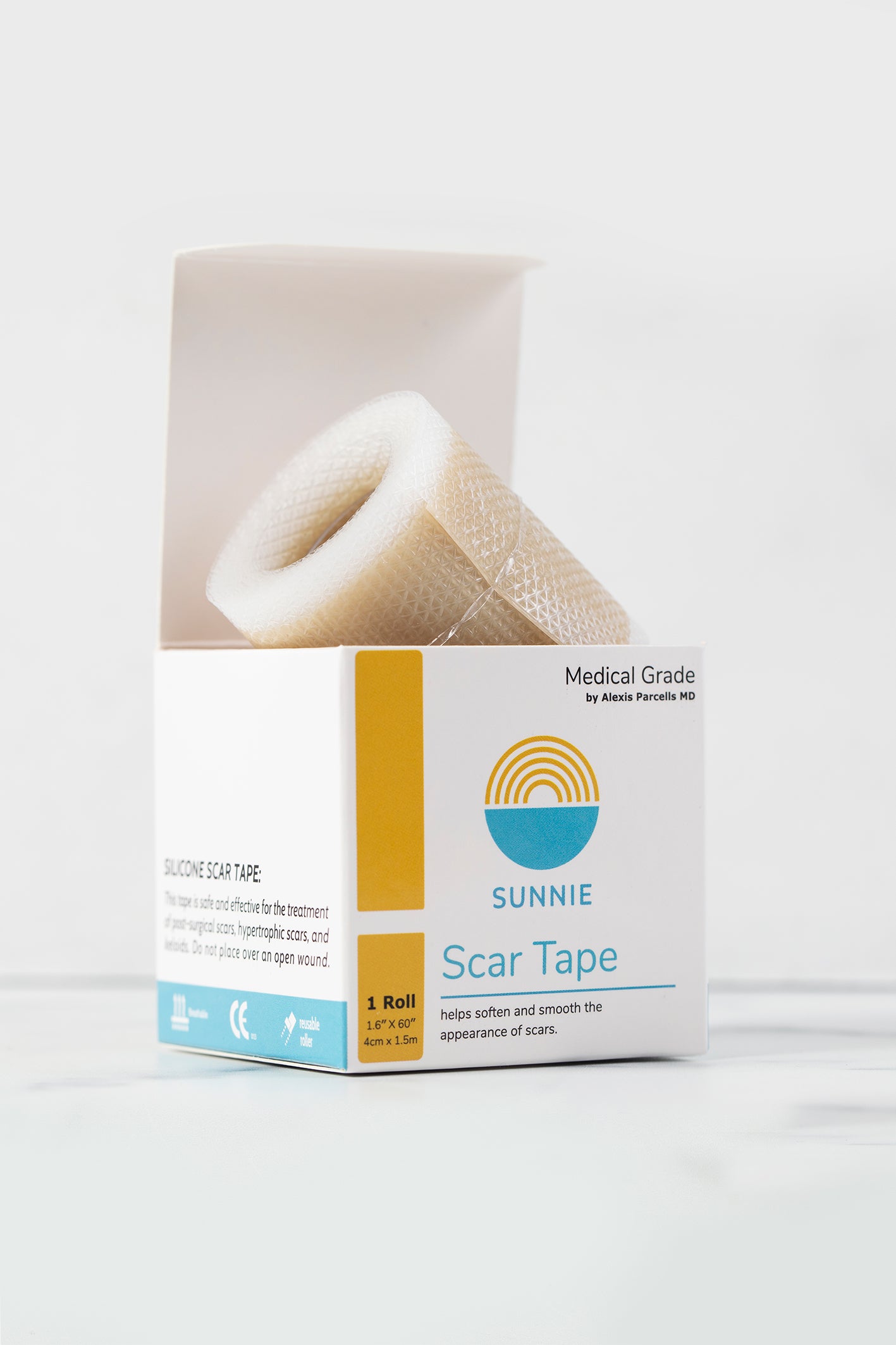 Scar Smooth™ Medical Grade Silicone Scar Tape - Medium – SUNNIE SKINCARE