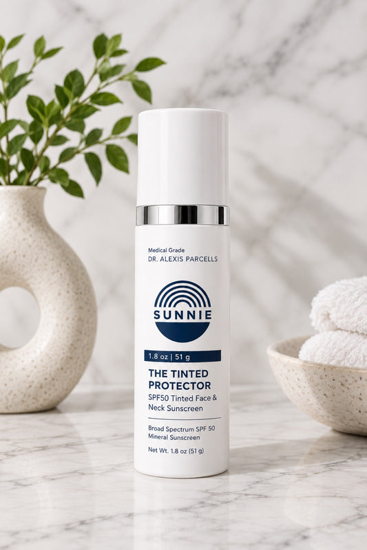 The Tinted Protector: SPF50 Face & Neck Moisturizer